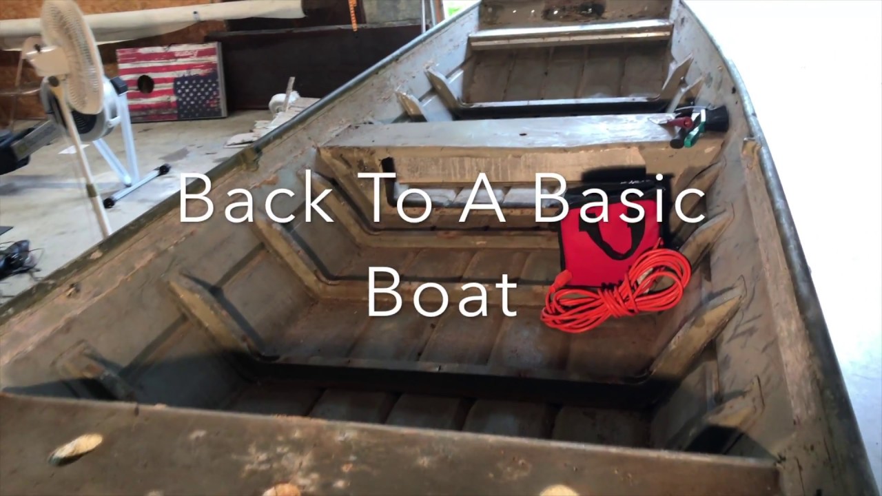 14ft Jon Boat To Bass Boat Conversion Youtube