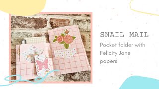 Snail Mail Pocket Folder