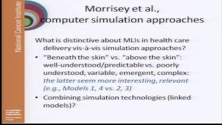 Multilevel Interventions in Health Care Conference: Discussant comments by Brian Mittman, PhD