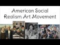 American Social Realism Art Movement