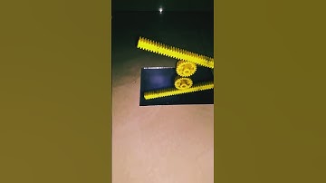 linear rack and pinion(reflective) #gear #shorts #short #shortsfeed  #jee #neet   @GyanFreedom