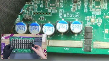 Easily damaged parts of Antminer S17 Pro hash board introduction