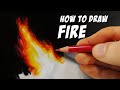 HOW TO DRAW FIRE | Tutorial | #shorts | DrawlikeaSir