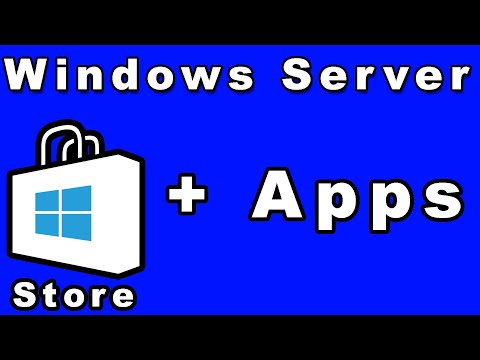 Windows Server - Apps installieren