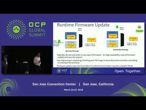 OCPSummit19 - EW: OSF/Security - Improving Cloud System Up Time with Run time Firmware Update