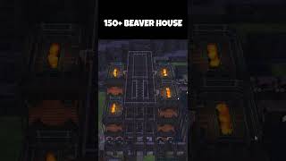 Beaver apartment for 150+ beavers #timberborn #citybuilder #gaming #steam