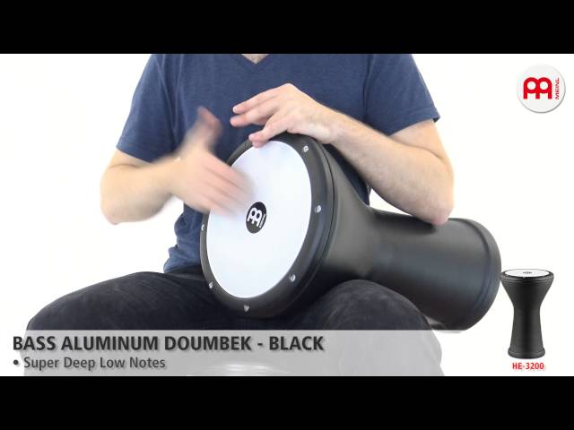 MEINL Percussion マイネル ドゥンベック 10"x 18 1/4" Bass Aluminum Doumbek HE-321 