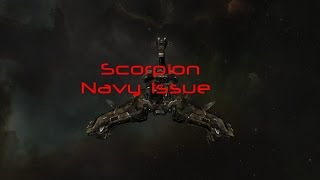 EVE online Scorpion Navy Issue тестим пасив фит на миссии 4 лвл