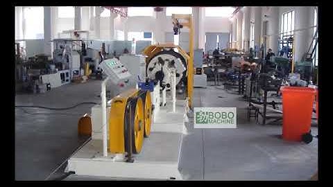 Control cable wire strand planetary laying up machine