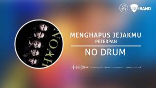 Peterpan - Menghapus Jejakmu (Backing Track | No Drum/ Tanpa Drum, drum cover)