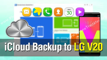 How to Transfer Contacts, Photos, Videos from iCloud Backup to LG V20