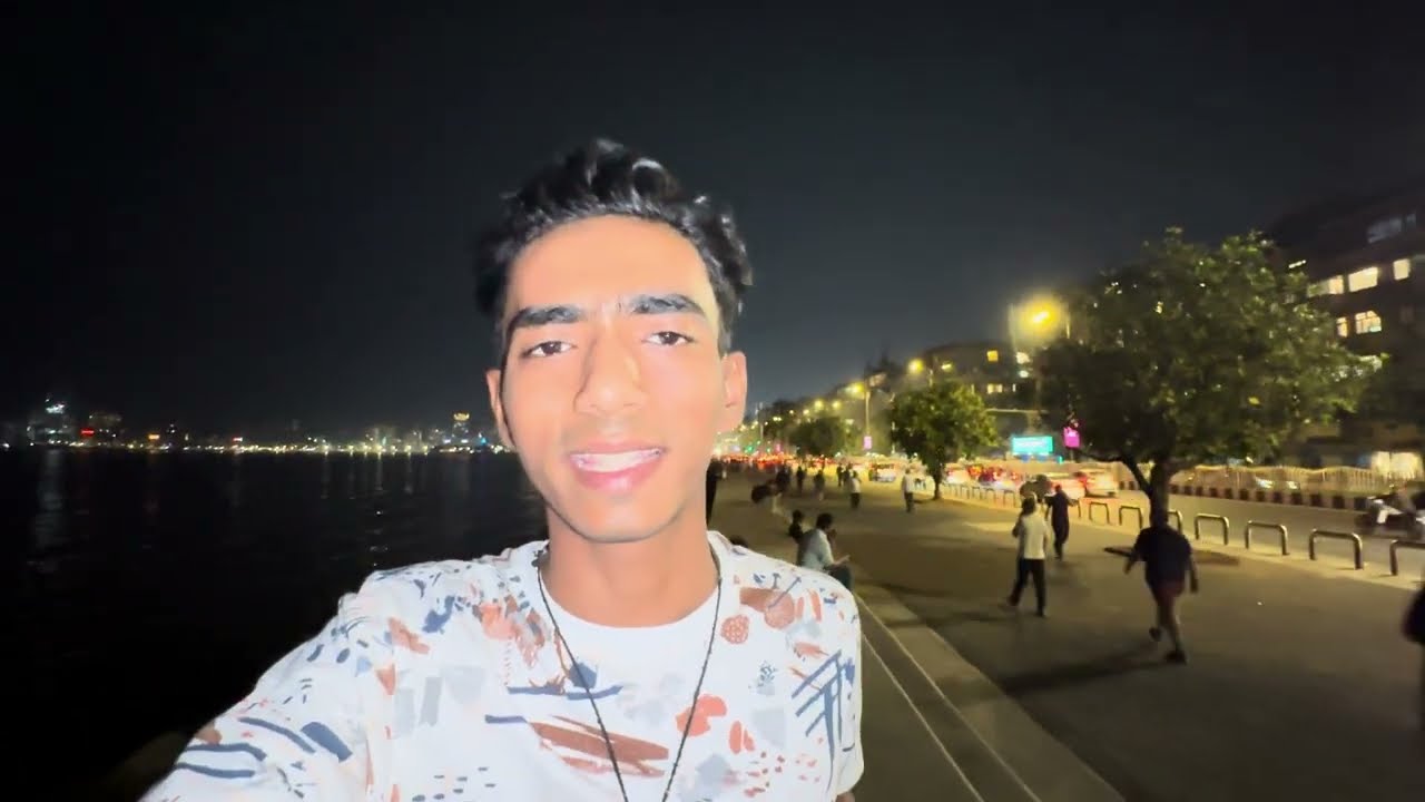 Marine Deive Mumbai Night Life😃| Walking Street Of Marine Drive Mumbai | Nightlife | Mumbai Night
