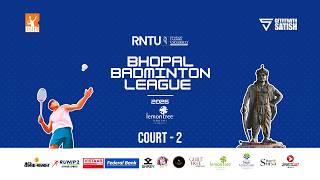 BHOPAL BADMINTON LEAGUE 2026 | COURT - 2 | DAY 1 screenshot 5