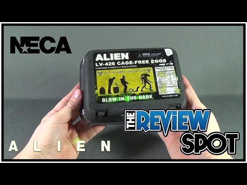 NECA Alien LV-426 Cage-Free Eggs (Glow in the Dark Version) Review 