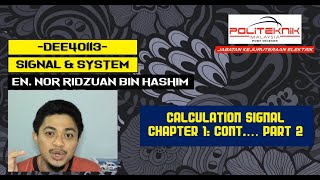 Calculation: Unit Step & Unit Impulse Part 2