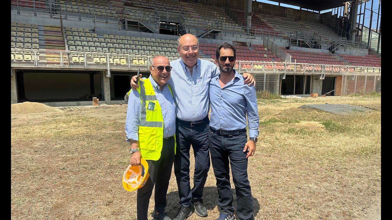 Stadio Celeste, lavori al 75%. "Nel 2026 sarà riaperto alla città"