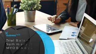 MYOB Advanced: Trial Balance Summary Report