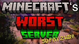 Exposing The Worst Minecraft Server Ever...