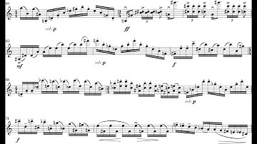 Wang Jie - Serenade in Isolation for Violin (2008) [Score-Video]