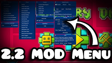 How To Get a Mod Menu Geometry Dash 2.2 2024
