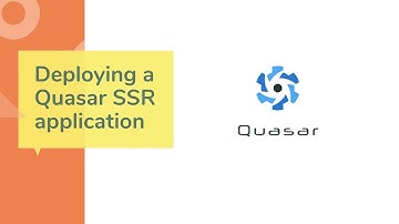 How to deploy a Quasar SSR app