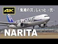 [4K] Special livery ANA &quot;Demon Slayer Jet 2&quot; Boeing 767 at Tokyo Narita Airport /「鬼滅の刃」じぇっと -弐-
