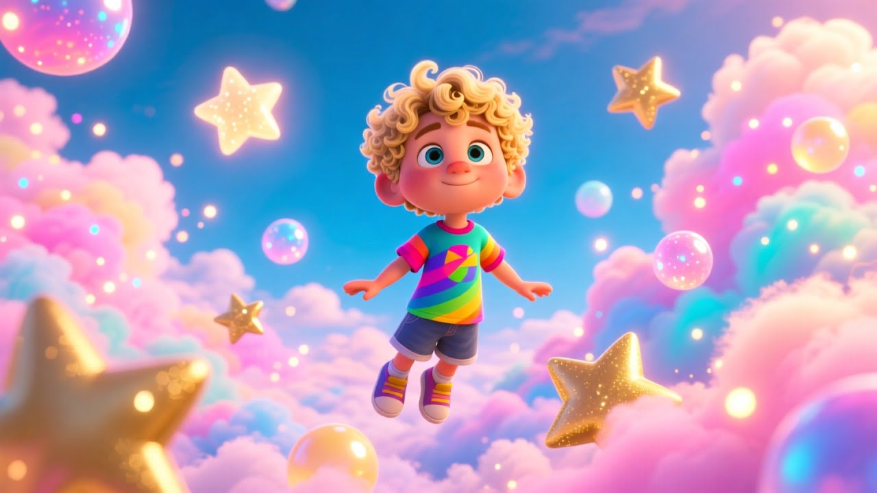 A Child's Colorful Rocket Adventure 🚀🌈 | Imaginative Space Story for Kids Ages 6–10