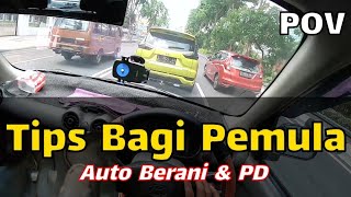 #TUTORIAL MENGEMUDI - Tips Nyetir Mobil Aman di Dalam Kota Bagi Pemula | Mobil Manual