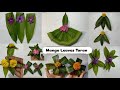 Traditional Mango Leaves Toran |8 Designs You Must Try | Pooja Decoration #jiyanamakes 