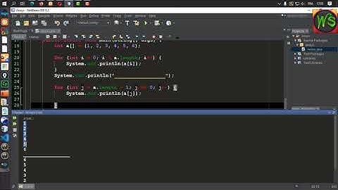 الدرس 34 من كورس الجافا طباعة عناصر المصفوفة بالعكس Print Array elements reverse In Java Lesson 34