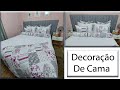 Usei colcha de solteiro pra fazer 9 Peças para cama queen.