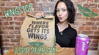 Wingstop ASMR Mukbang! #asmr #mukbang