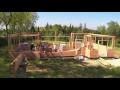 Montage d'une Maison Brikawood (HD 1080p) - Brikawood International