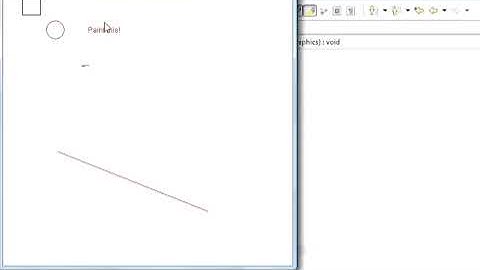 Java Tips: Draw String in Java Graphics