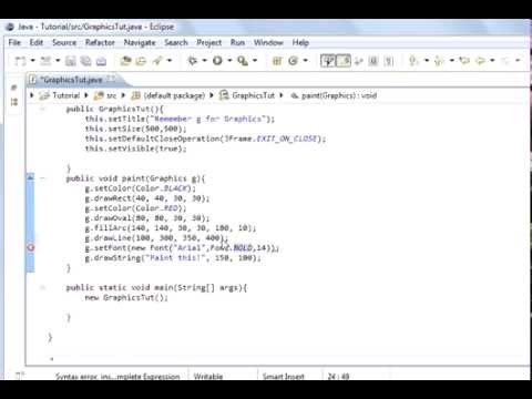 Java Tips: Draw String in Java Graphics