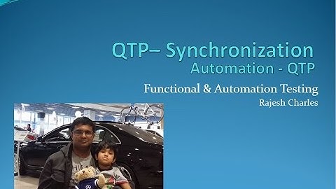 37 QTP Synchronization