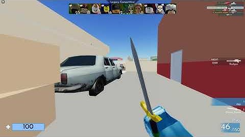 My Knife Shot Bullets??? (Glitch #1) | Roblox Arsenal Glitch