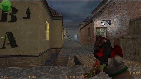 Round 1v5 Expert Bots on de_inferno in CS: Condition Zero!