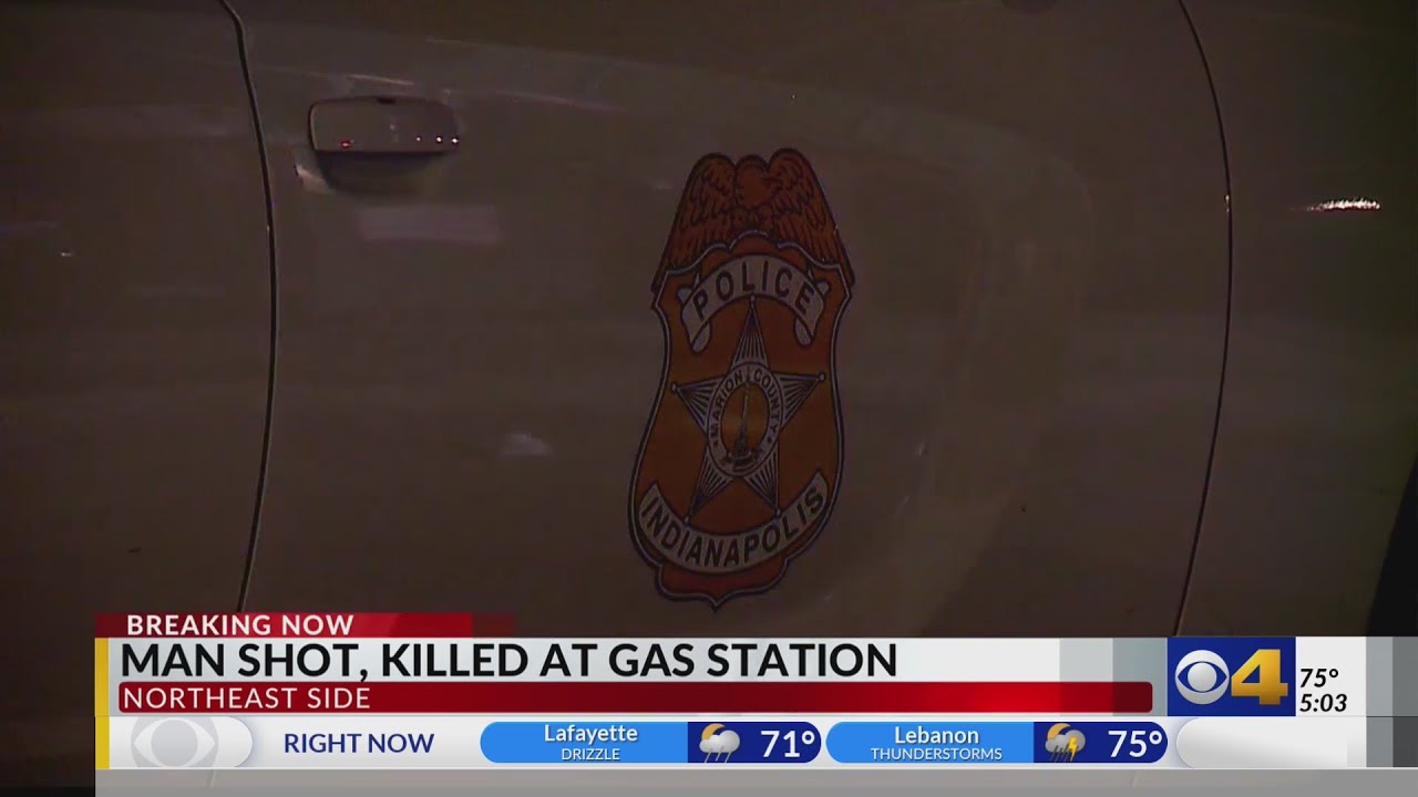Man shot and killed at gas station - YouTube