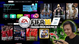 FIFA 16 MOD Efootball PES 24™ ANDROID OFFLINE FULL UPDATE TRANSFER 23/24