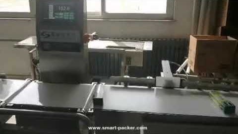 Automatic cosmetic carton box metal detecting weight checking machine with rejector system