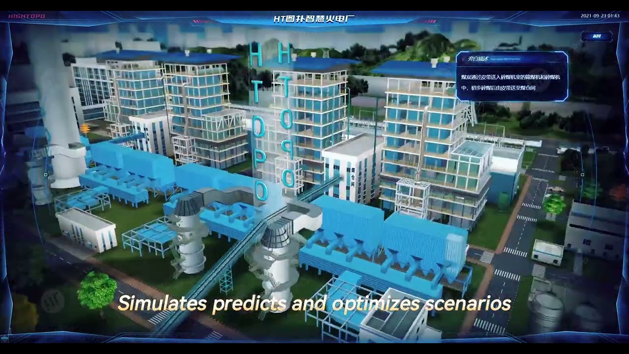 Smart Thermal Power Plant Digital Twin Visualization