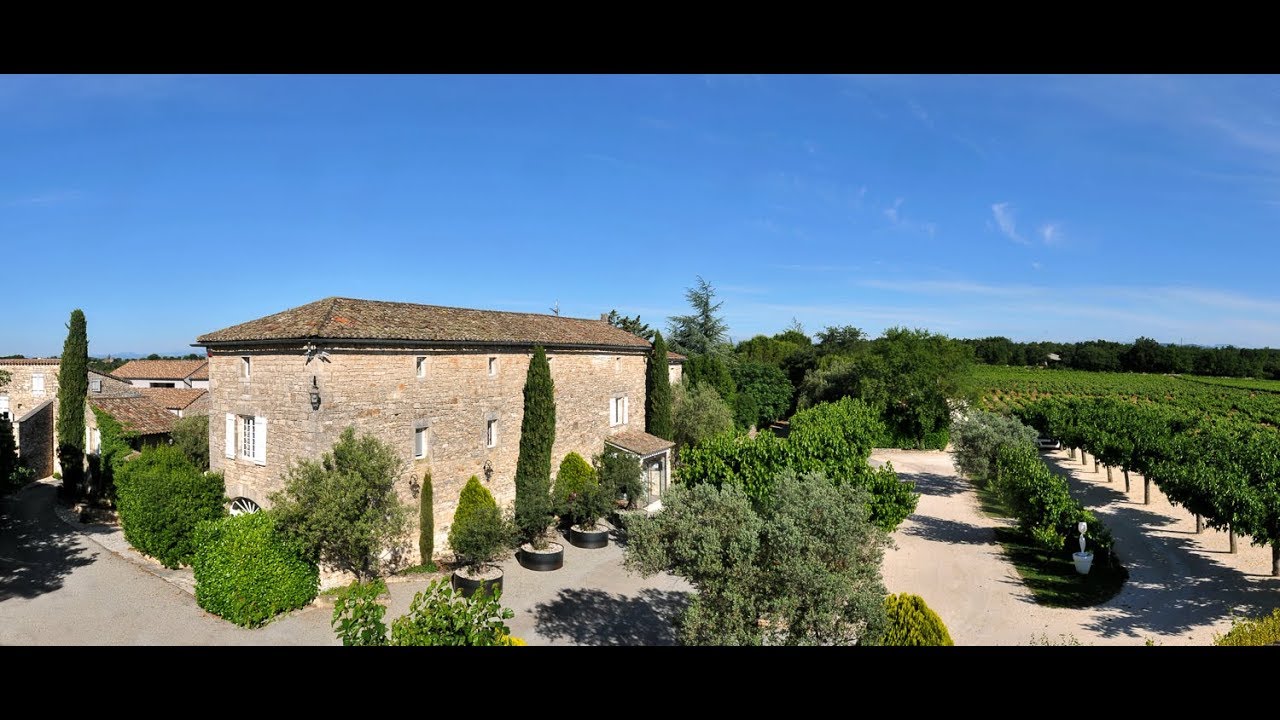 Hôtel Le Mas du Terme - Barjac - Hotel entre Gard et Ardèche - YouTube
