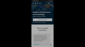 Scribd - One Month Free Trial Rean Now | No CC Required