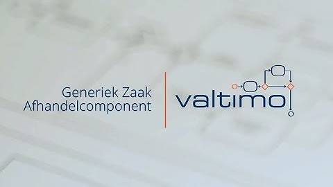 Generiek Zaakafhandelcomponent