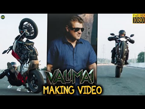 தடுமாறி கீழே விழுந்த Ajithkumar - VALIMAI Making Video | Karthikeya, Huma Qureshi | Boney Kapoor