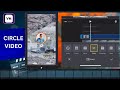 How To Add Circle Crop Effect In VN Video Editor | Circle Video Kaise Banaye (Hindi/Urdu)