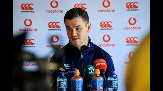 Details Inside Camp: Johnny Sexton Press Conference Guide