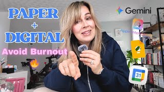 Hoe ik een hybride plannersysteem gebruik om burn-out te voorkomen