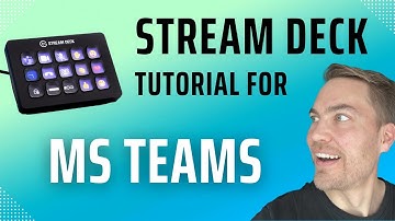 Lean Office: Stream Deck + Teams Tutorial | Go to Meeting with One Button
